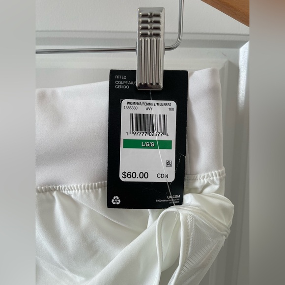 [NWT] Under Armour UA Launch Pro 2'' Shorts | White | L - Picture 7 of 10